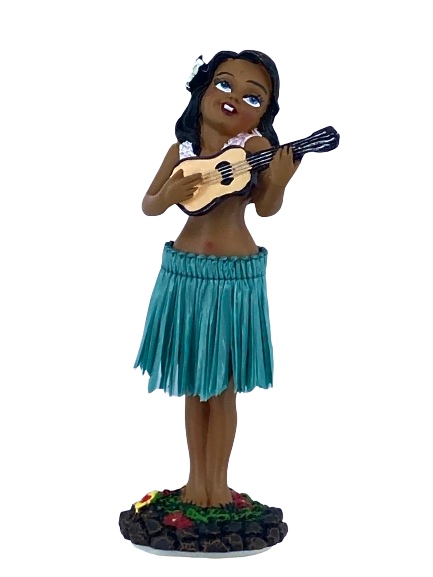 Figurine Voiture KC Hawaii Dashboard Hula Doll