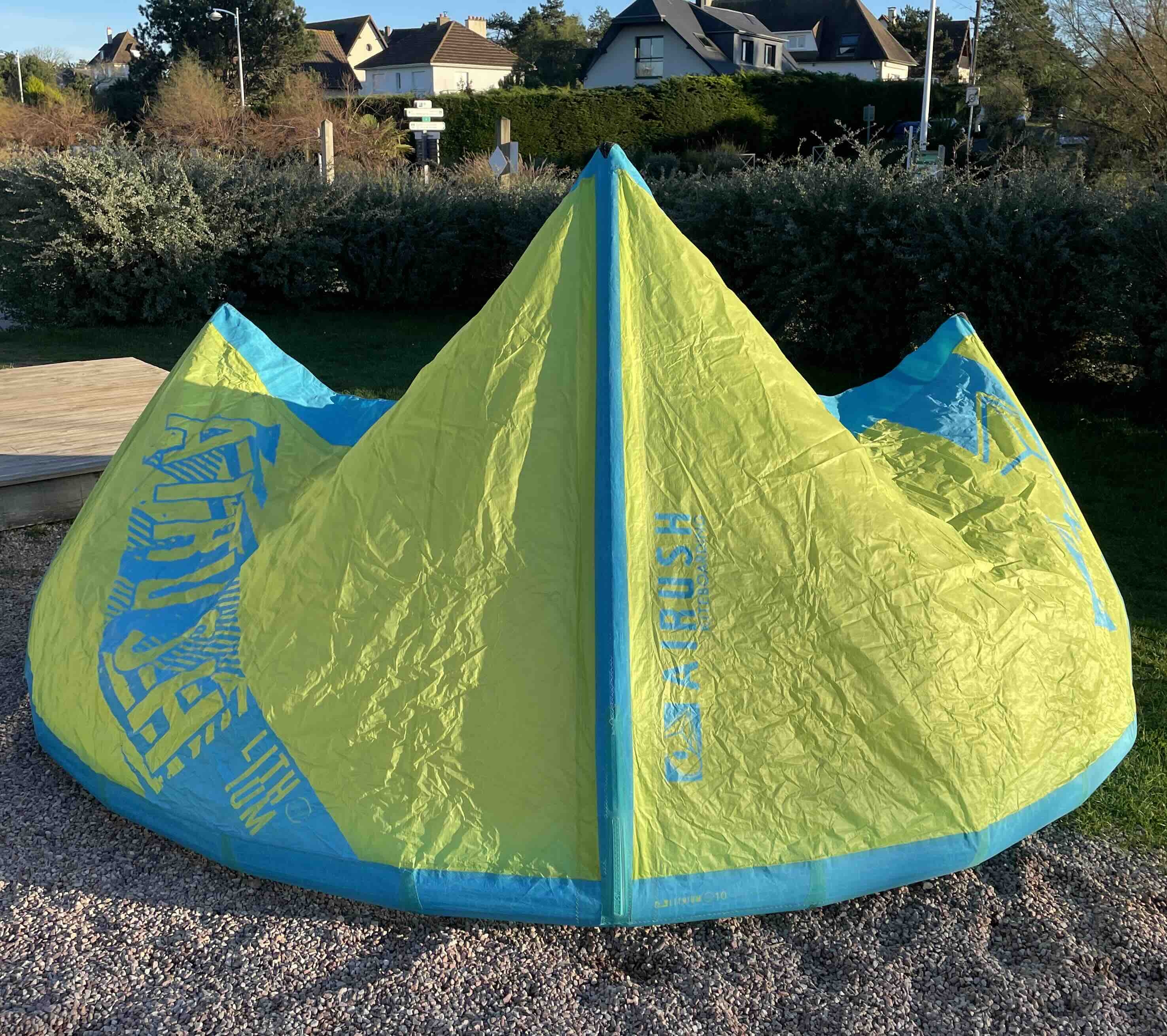 Airush Lithium 10m complète avec barre 2018