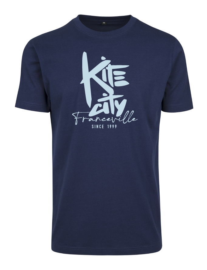 T-shirt Kitecity Bleu