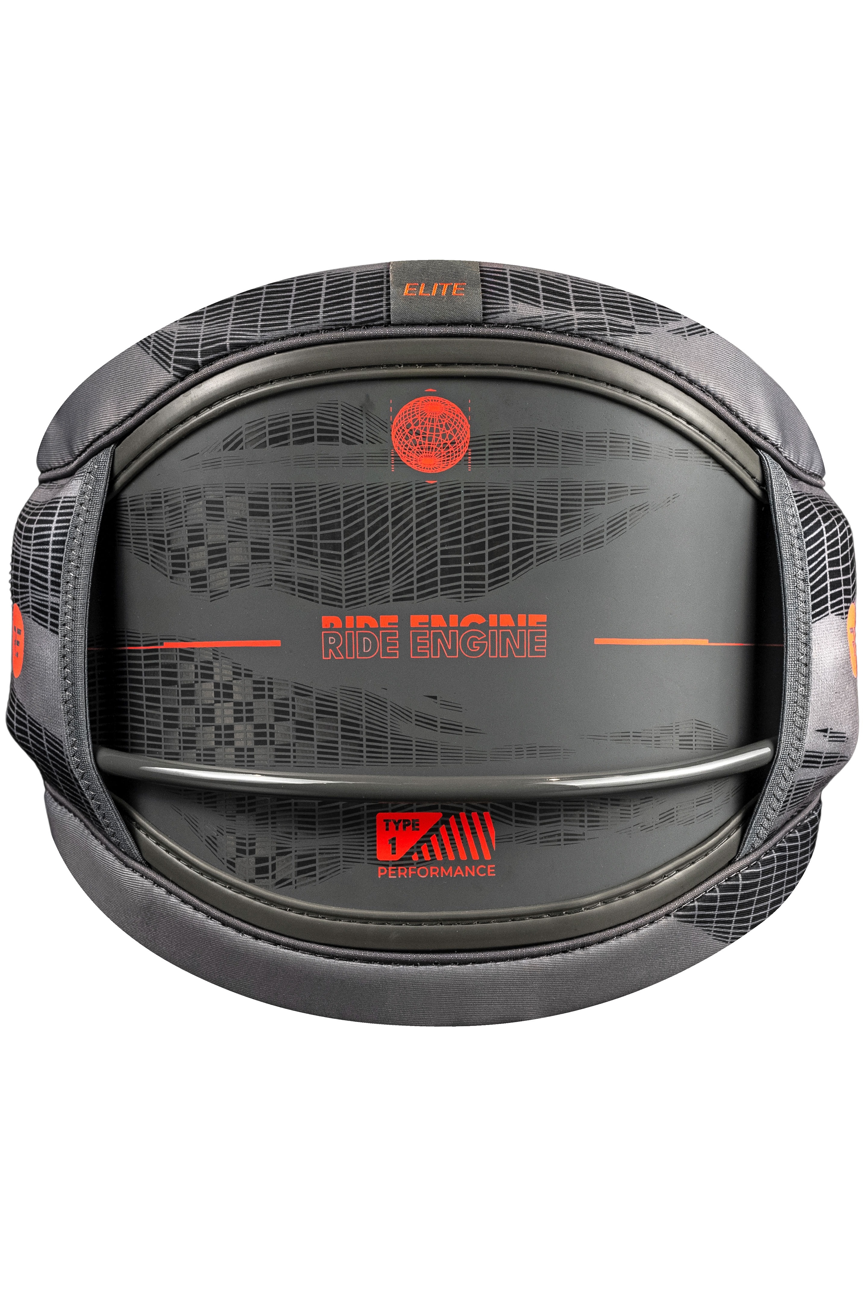 Harnais Kitesurf Ceinture Ride Engine Elite Carbon Type 1 Graphite