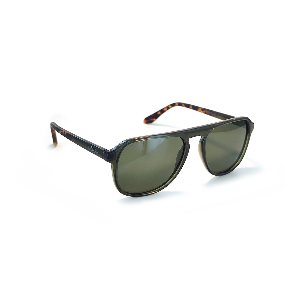 Lunettes de Soleil Moken Big Dude OLV-TORT-GRN