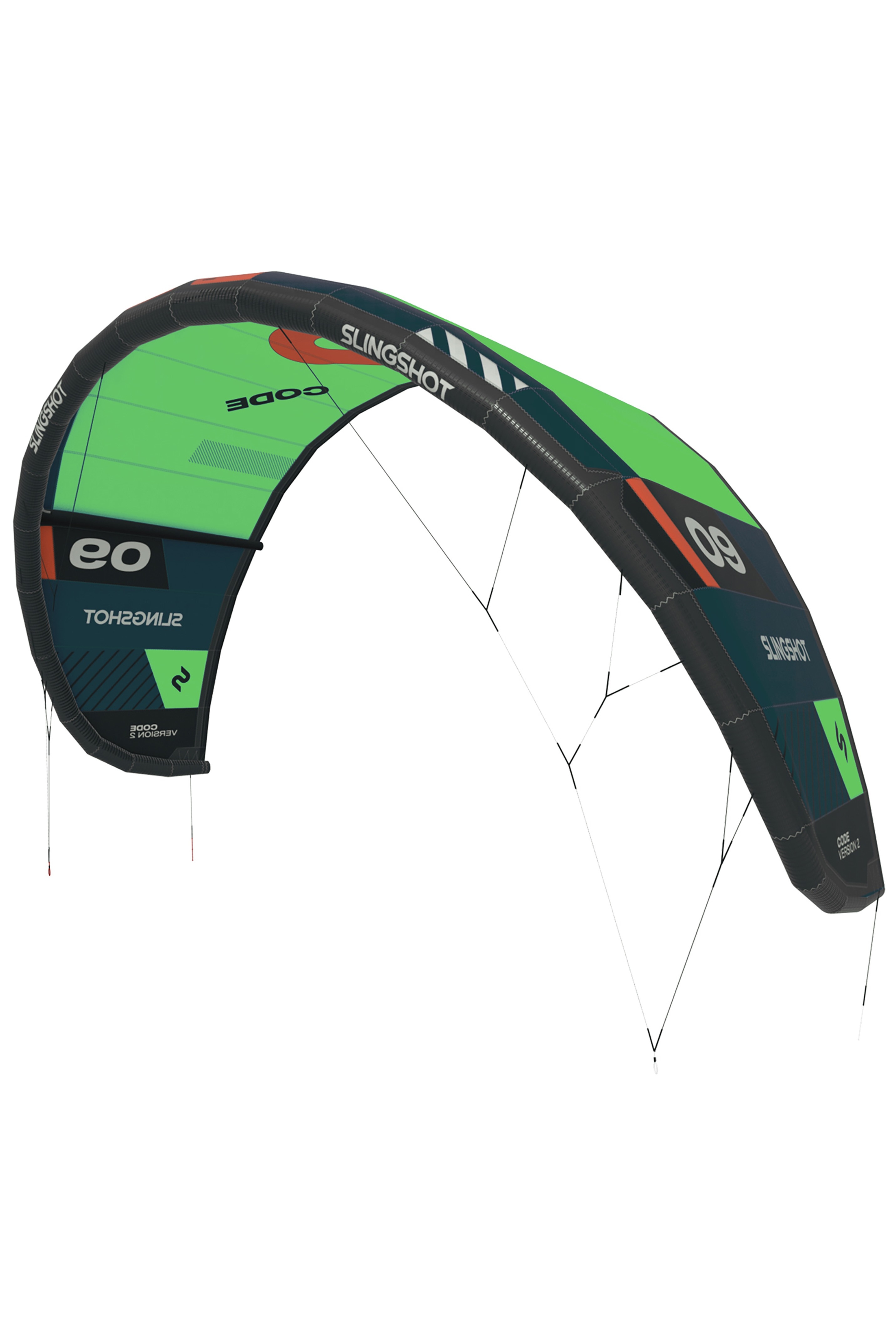 Aile de Kitesurf Slingshot Code V2 2025