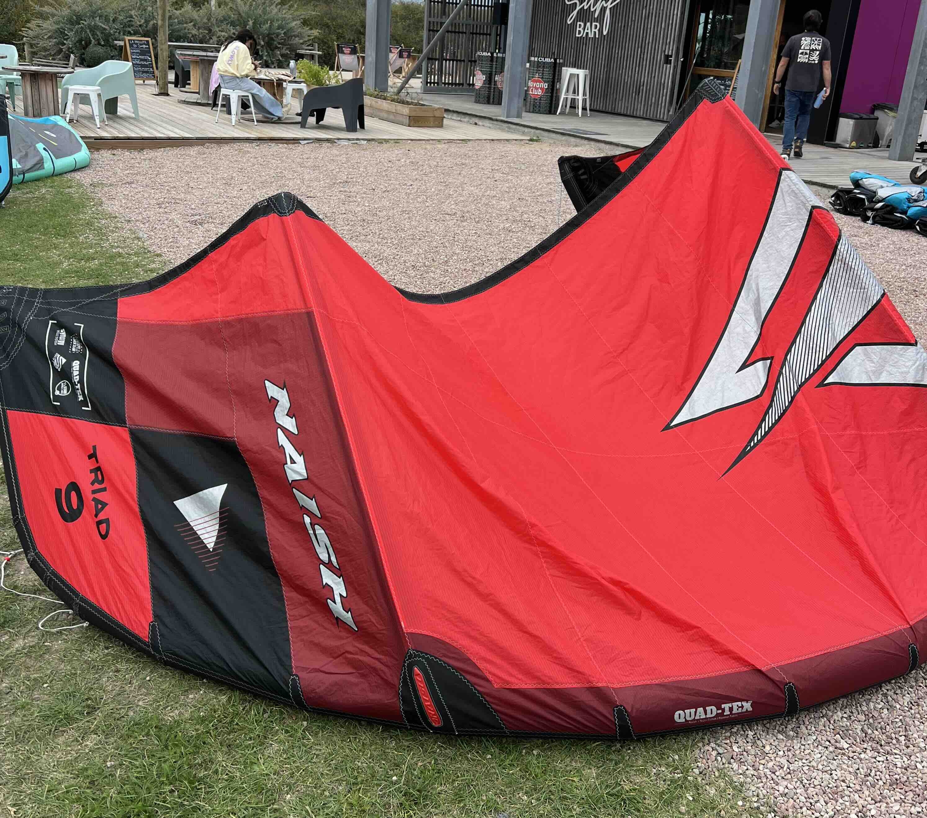 Aile de Kitesurf Naish Triad 9 m 2024