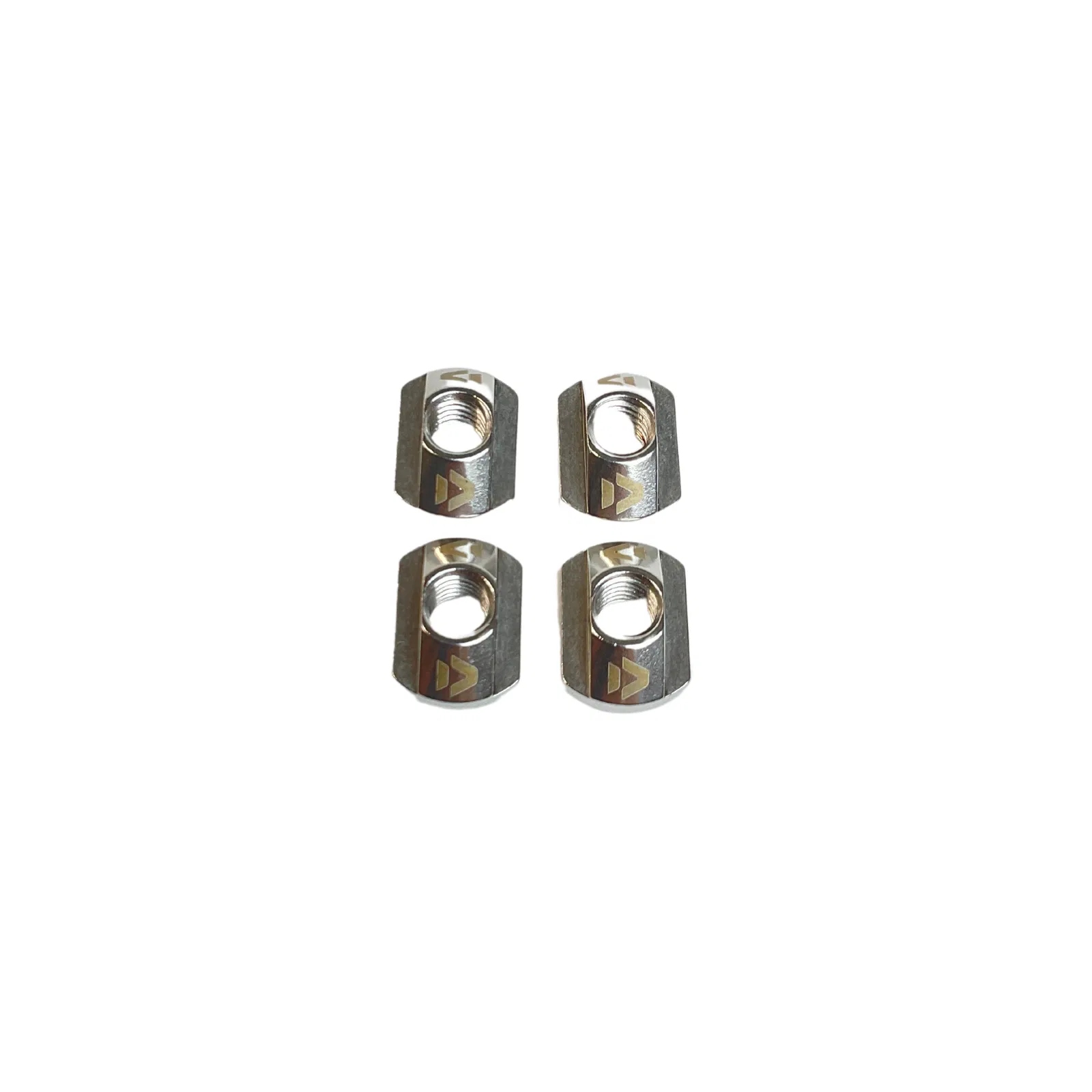 Duotone Tracknut Stainless Steel (4pcs)