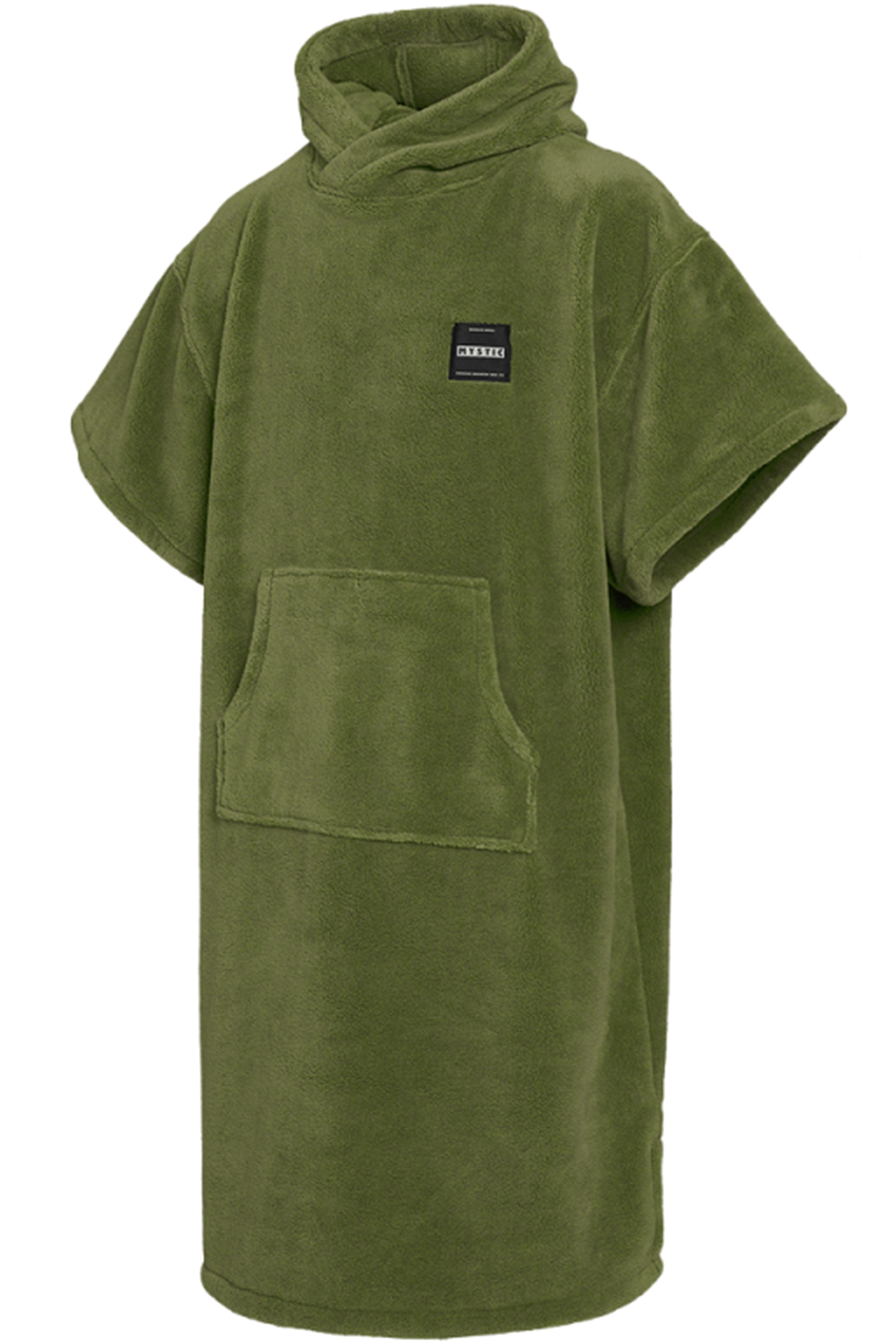 Poncho Mystic Teddy Olive Green