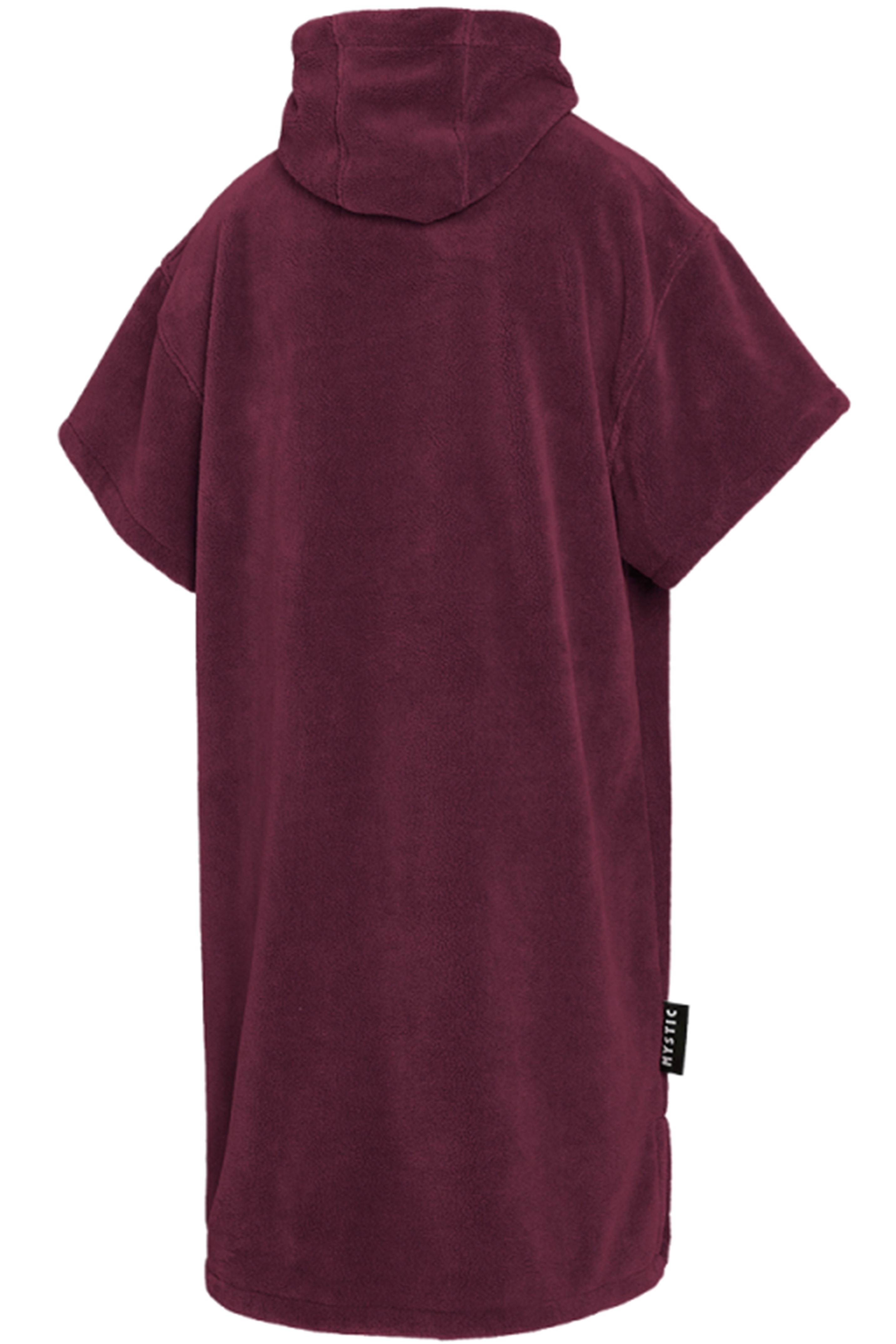Poncho Mystic Teddy Oxblood Red