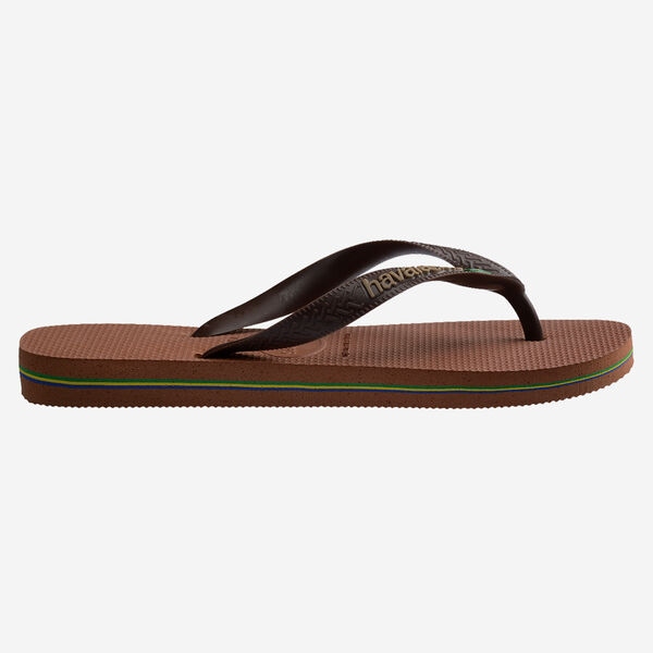 Tong Havaianas Brasil Logo Coffee