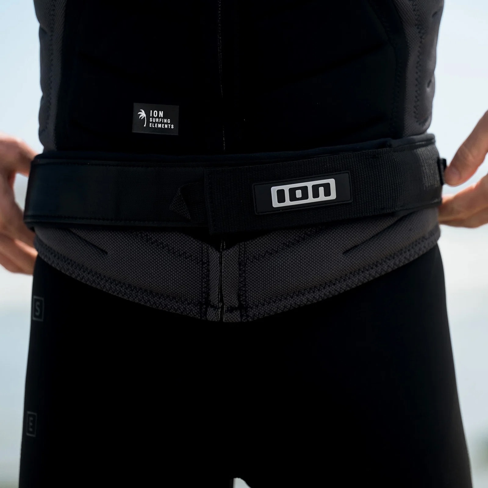 Leash Ceinture ION Wing/SUP Core Coiled Hip Safety
