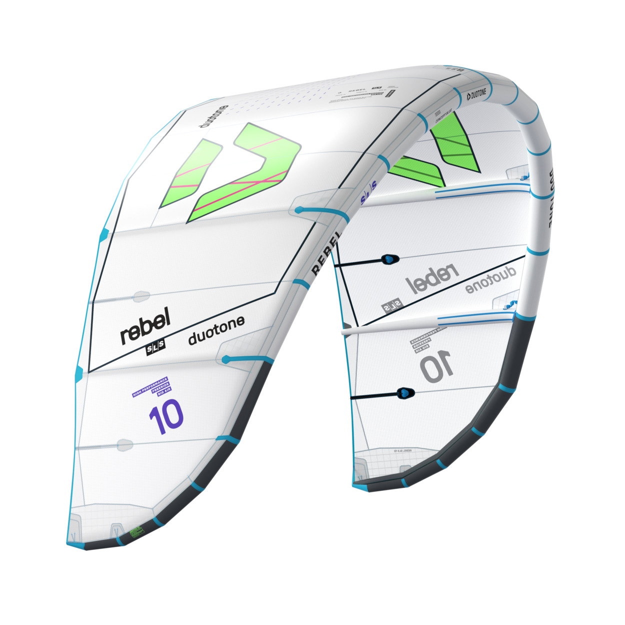 Aile de Kitesurf Duotone Rebel Sls Concept Blue