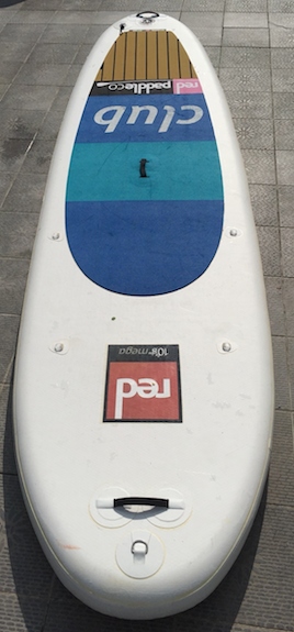 Red paddle Ride 10'8 club 