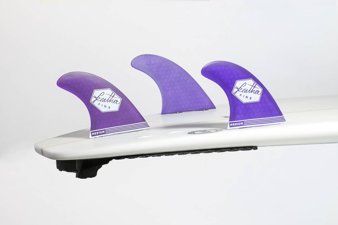 Feather Fins ULTRALIGHT PURPLE. DUAL TAB Feather Fins ULTRALIGHT PURPLE. DUAL TAB