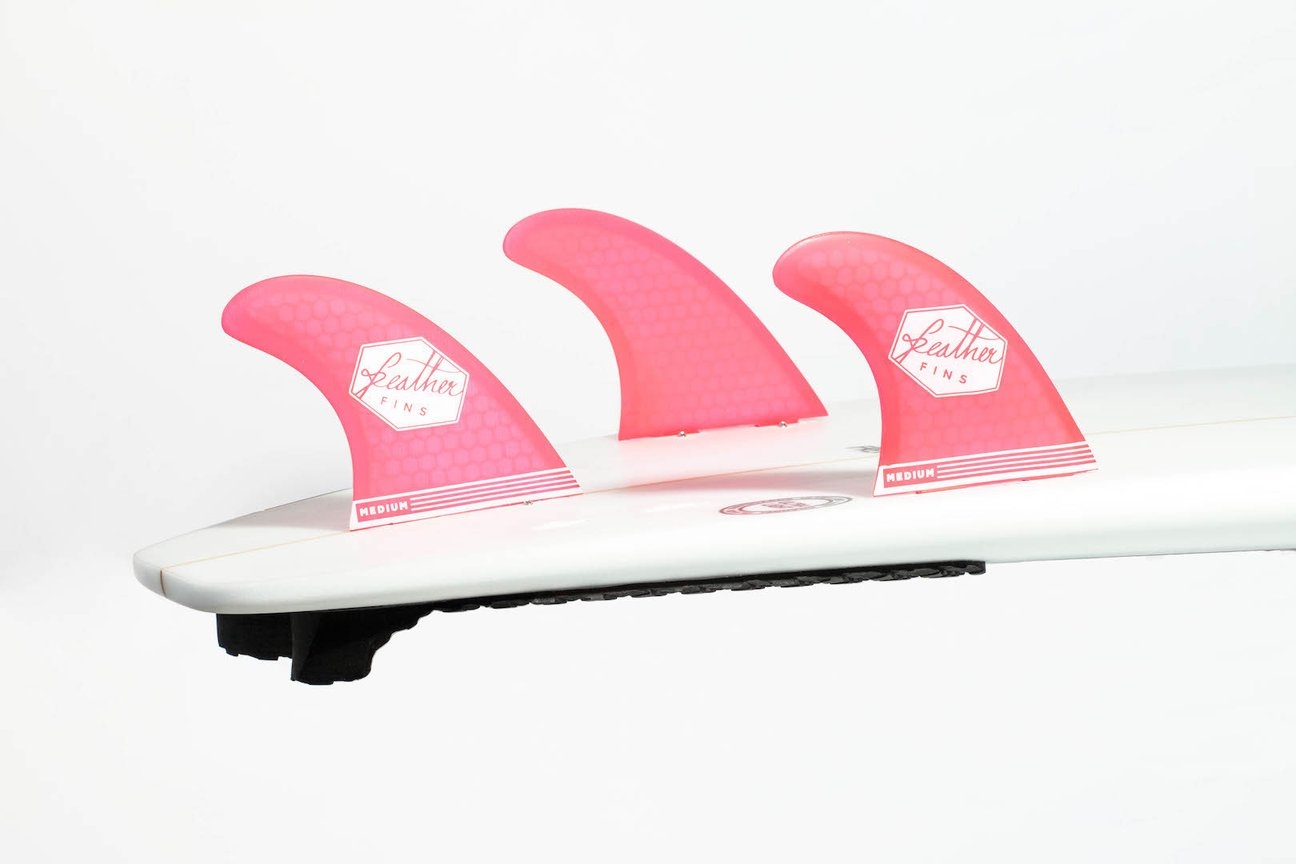 Feather Fins ULTRALIGHT PINK. DUAL TAB