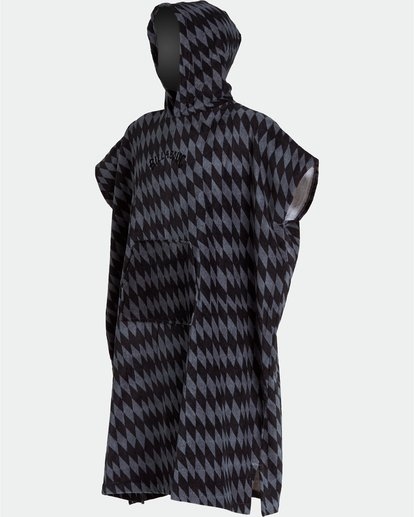 Poncho Billabong Homme Diamonds Gris