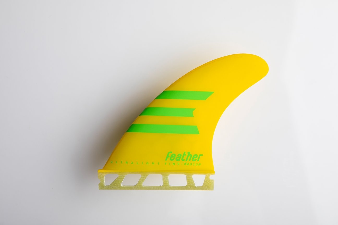 Feather Fins Ultralight HC Yellow
