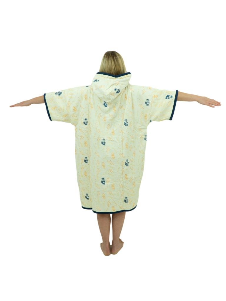 T Poncho ALL-IN Bumpy Line Femme