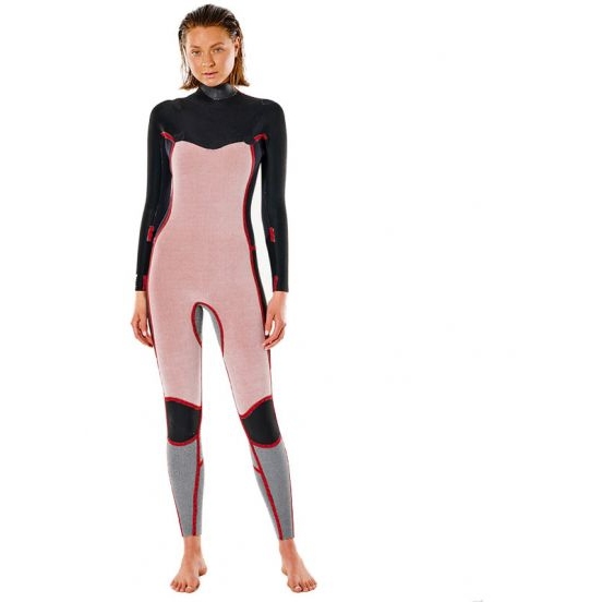 rip curl Combinaison femme Dawn Patrol 5/3 Chest Zip rip curl Combinaison femme Dawn Patrol 5/3 Chest Zip