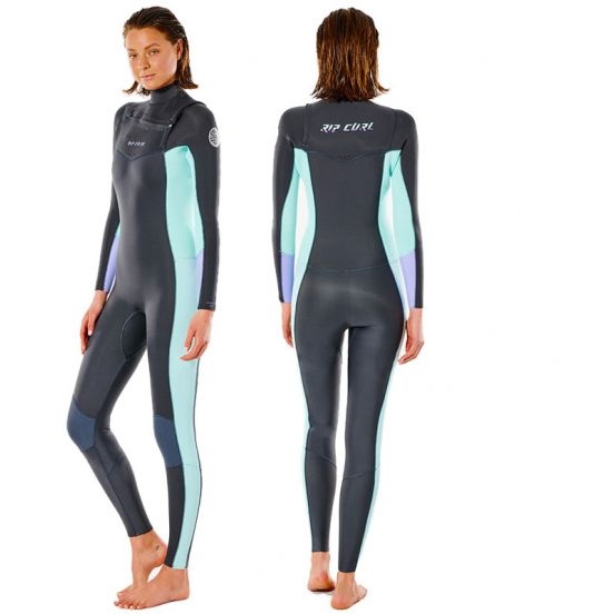 rip curl Combinaison femme Dawn Patrol 5/3 Chest Zip rip curl Combinaison femme Dawn Patrol 5/3 Chest Zip