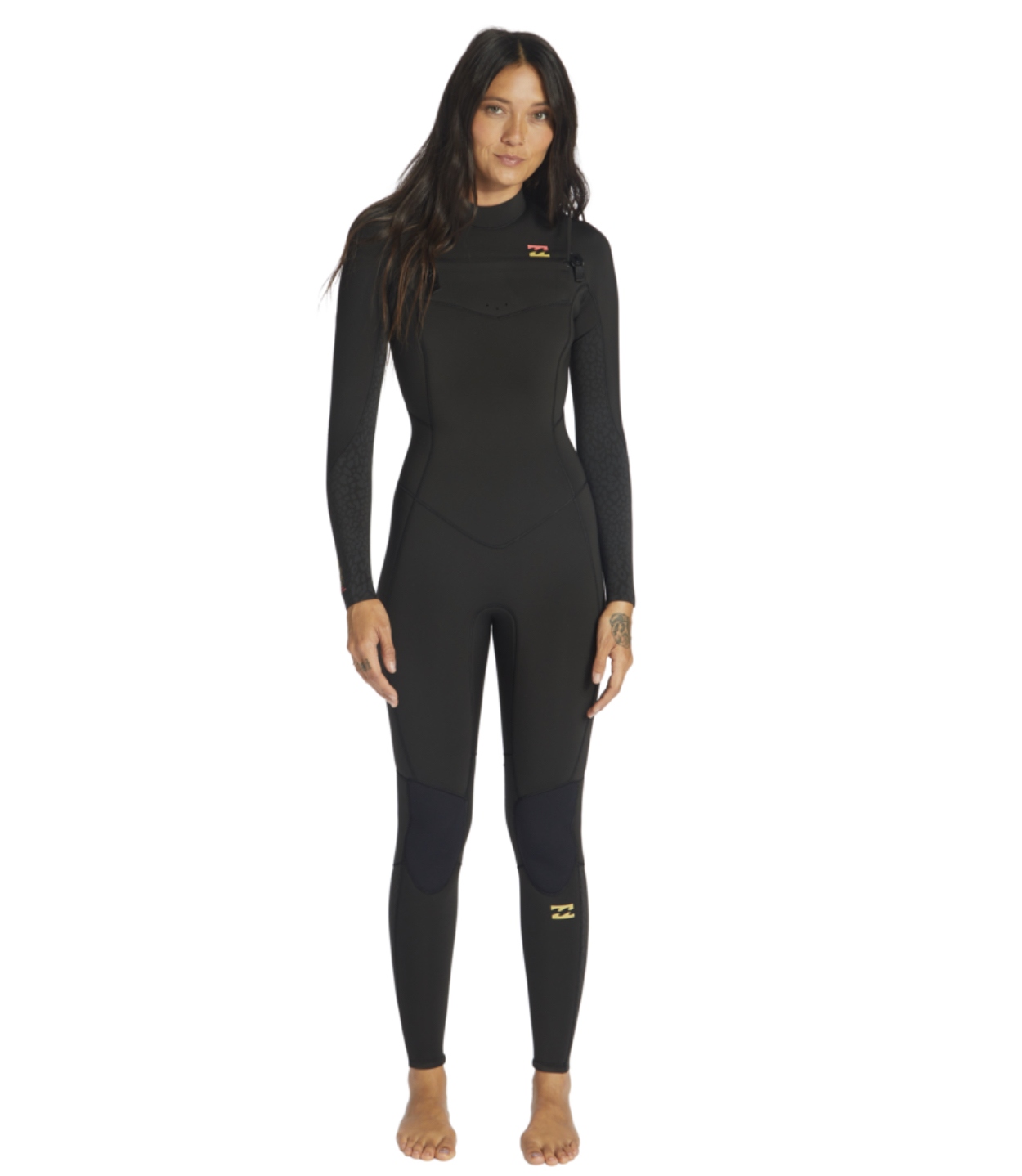 Billabong Synergy Chest Zip 3/2 Wild Black